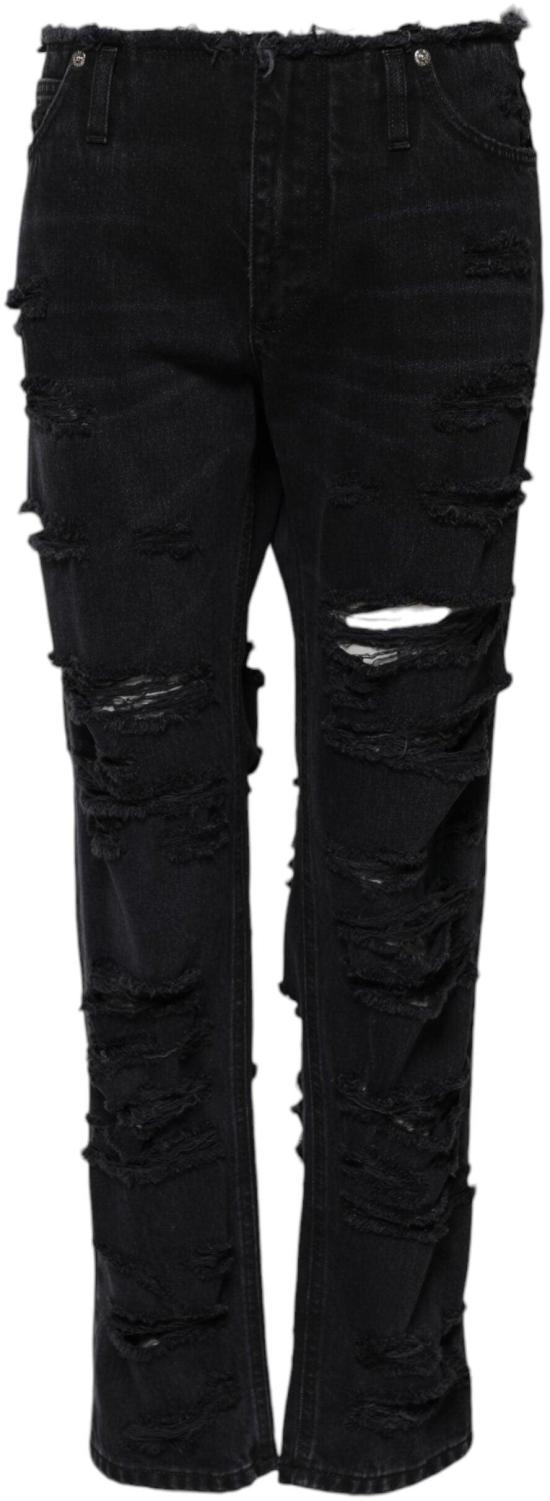 26FW 돌체앤가바나 데님 팬츠 9798790840606 BLACK - DOLCE & GABBANA