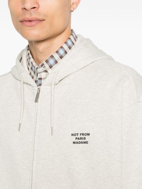 26FW 드롤드무슈 긴팔 티셔츠 PERMHO207CO312 GY Grigio - DROLE DE MONSIEUR
