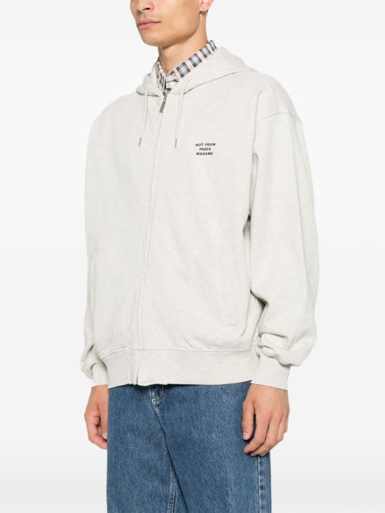 26FW 드롤드무슈 긴팔 티셔츠 PERMHO207CO312 GY Grigio - DROLE DE MONSIEUR