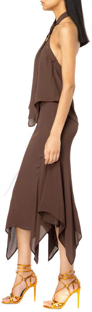 26FW 핑코 롱 스커트 9842384863518 BROWN - PINKO