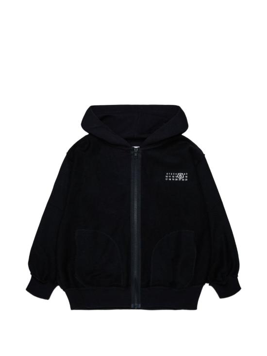 26FW [키즈] MM6 메종마르지엘라 티셔츠 M61130MM08S M6900 Nero