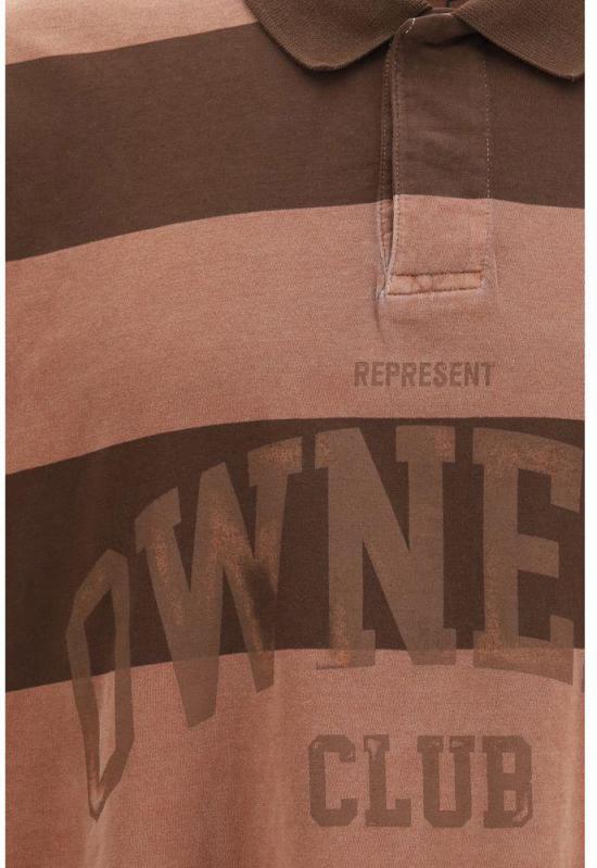 25FW 리프레젠트 폴로 티셔츠 10094914404638 BROWN - REPRESENT