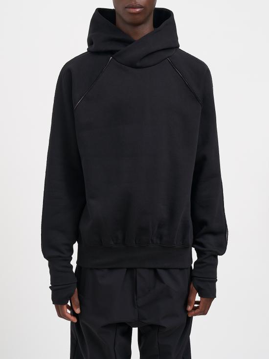 26FW 톰크롬 후드 티셔츠 RMS193BLACK