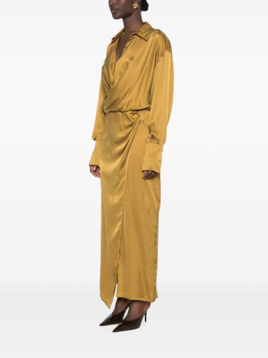 26FW 안다마네 미디 원피스 T200102ATNV147 237 Giallo - ANDAMANE