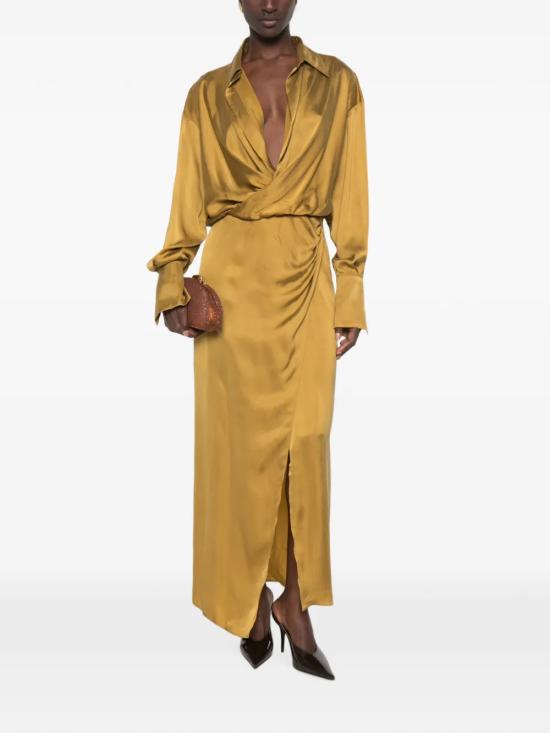 26FW 안다마네 미디 원피스 T200102ATNV147 237 Giallo - ANDAMANE