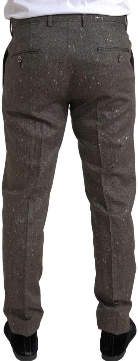 26FW 돌체앤가바나 치노 팬츠 9635978248478 BROWN - DOLCE & GABBANA