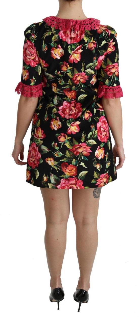 26FW 돌체앤가바나 숏 원피스 9069452493086 BLACK - DOLCE & GABBANA