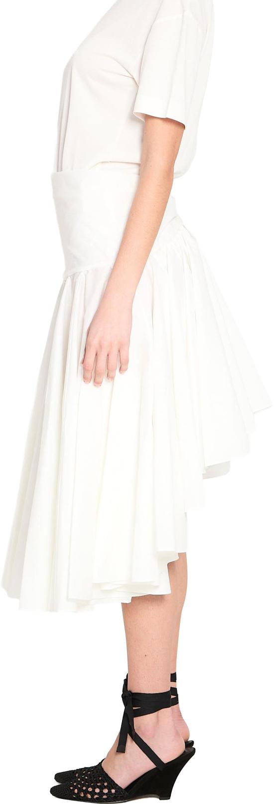 26FW 자크뮈스 미디 스커트 10059814469918 WHITE - JACQUEMUS
