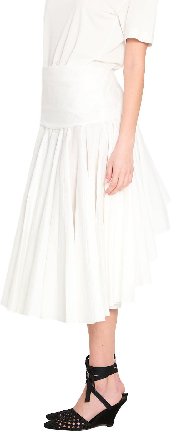 26FW 자크뮈스 미디 스커트 10059814469918 WHITE - JACQUEMUS