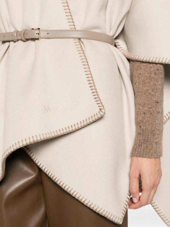 26FW 막스마라 케이프 2624546121600 053 PALE BEIGE - MAX MARA