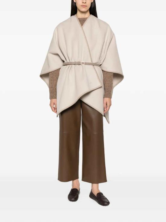 26FW 막스마라 케이프 2624546121600 053 PALE BEIGE - MAX MARA