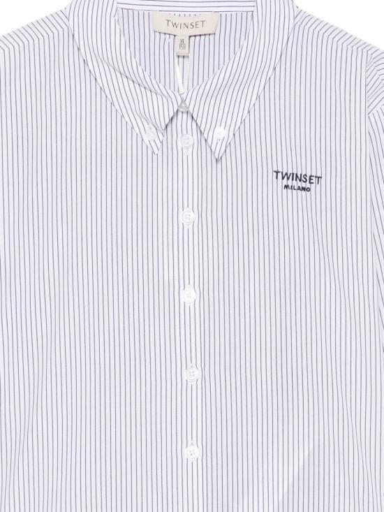26FW [키즈] 트윈셋 셔츠 262GJ214A 13821 Bianco - TWINSET