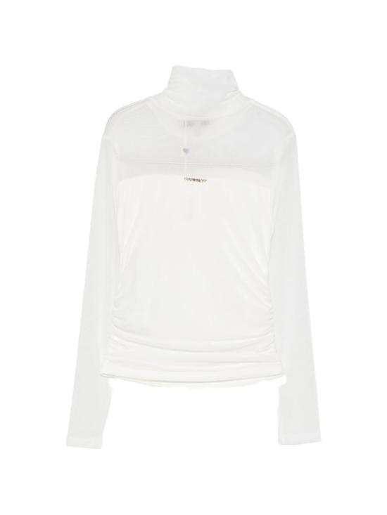26FW [키즈] 트윈셋 터틀넥 니트 262GJ2250 00282 Bianco - TWINSET