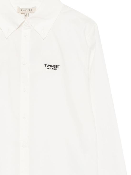 26FW [키즈] 트윈셋 셔츠 262GJ2170 00526 Bianco - TWINSET