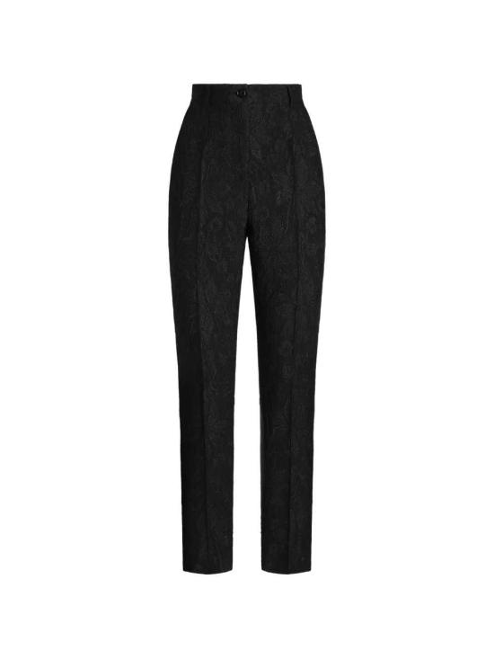 26FW 돌체앤가바나 스트레이트 팬츠 FTC89TFJCAN N0000 NERO