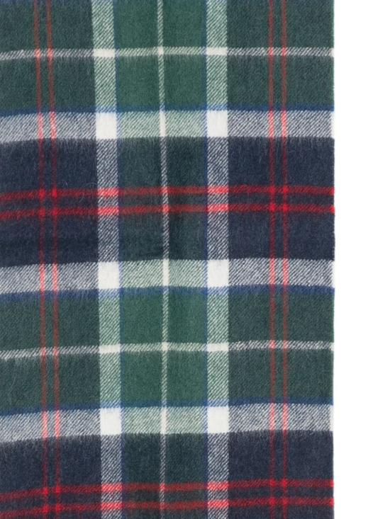26FW 바버 울 캐시미어 타탄 스카프 USC0002 TN57 VERDE - BARBOUR