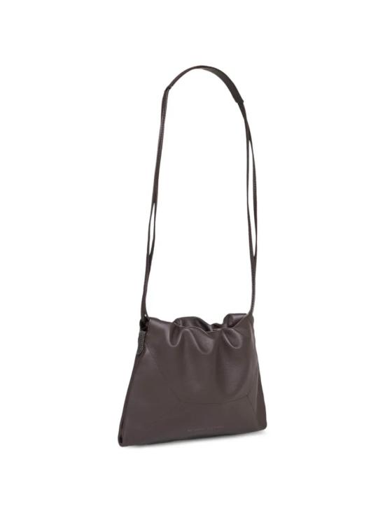 26FW 브루넬로 쿠치넬리 숄더백 MBXAD2808 C8279 DARK BROWN - BRUNELLO CUCINELLI