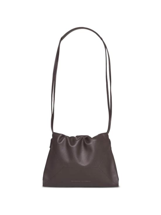 26FW 브루넬로 쿠치넬리 숄더백 MBXAD2808 C8279 DARK BROWN