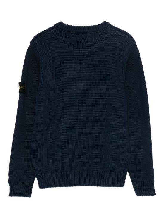 26FW [키즈] 스톤 아일랜드 니트/스웻셔츠 5100019 S01A2V0020 Blu - STONE ISLAND