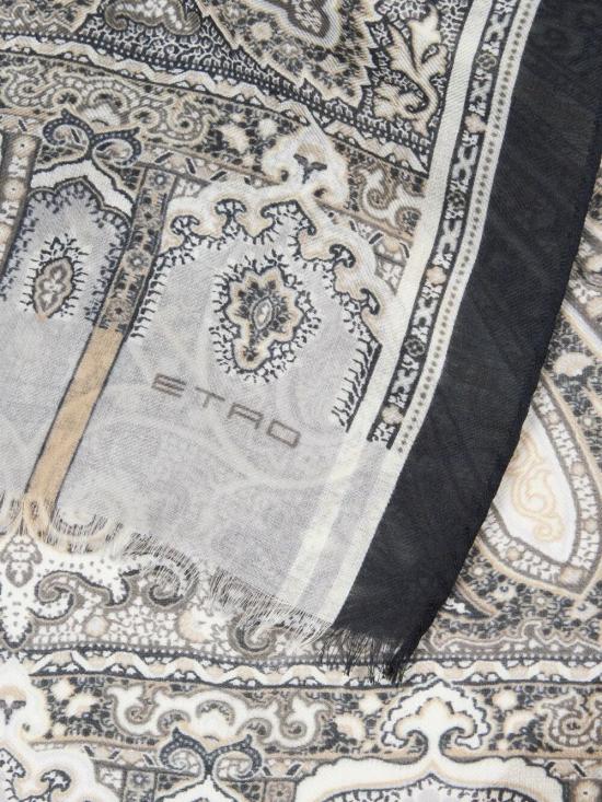 26FW 에트로 머플러/스카프 MATA0038AK1BRX0830 X0830 GREY - ETRO