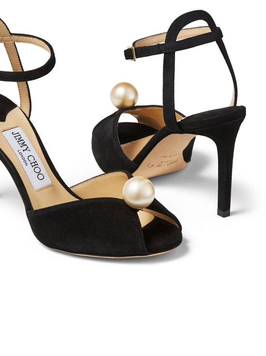 26FW 지미추 힐/펌프스 SACORA85AOB BW Nero - JIMMY CHOO