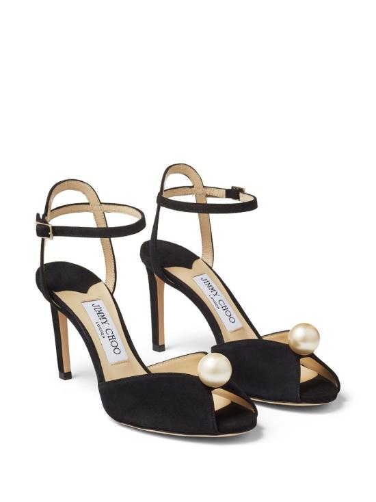 26FW 지미추 힐/펌프스 SACORA85AOB BW Nero - JIMMY CHOO