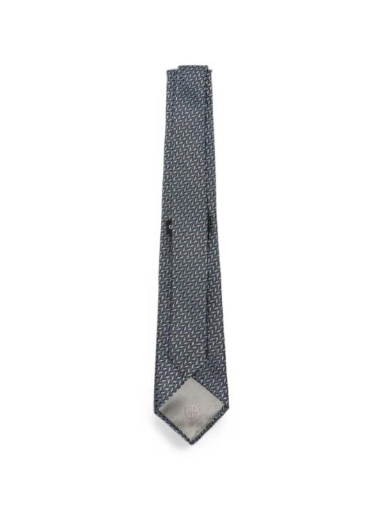 26FW 조르지오 아르마니 넥타이 GM000800 TE22445 F8039 GREY FANCY - GIORGIO ARMANI