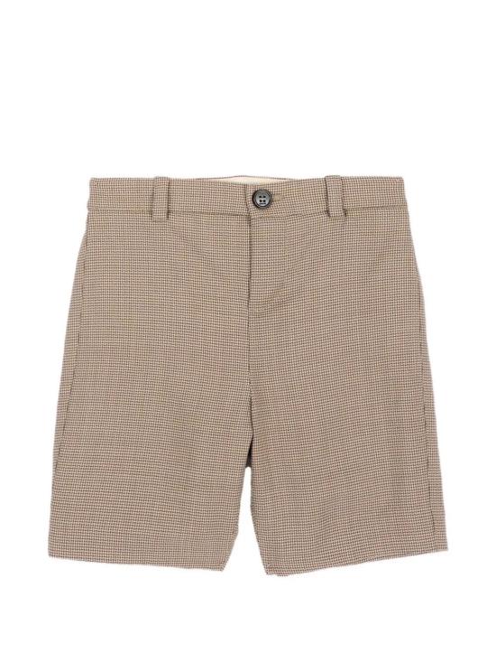 26FW [키즈] 구찌 쇼츠/버뮤다 863987 XWA86 2004 BROWN CREAM MIX
