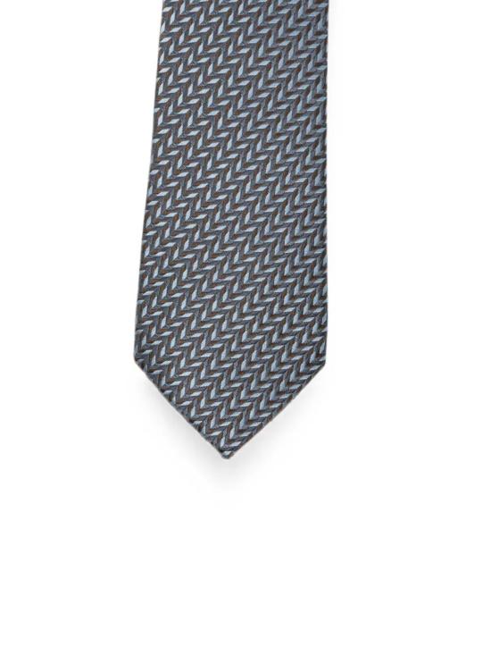 26FW 조르지오 아르마니 넥타이 GM000800 TE22430 F8033 GREY FANCY - GIORGIO ARMANI