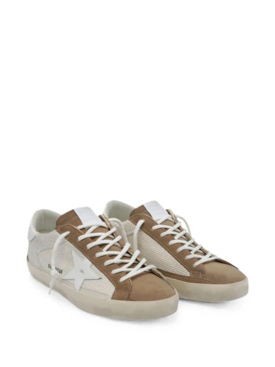 26FW 골든구스 스니커즈 GMF00102 F008744 83409 83409 CREAM WHITE BROWN - GOLDEN GOOSE
