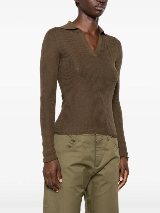 26FW 막스마라 폴로 티셔츠 2621366101600 007 Verde - MAX MARA