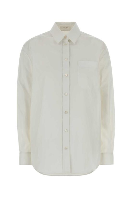 26FW 더로우 셔츠 10477W4280 VWH WHITE
