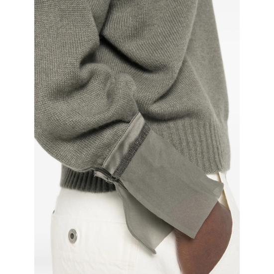 26FW 브루넬로 쿠치넬리 스웨터 M12747000 C9986 GREY - BRUNELLO CUCINELLI