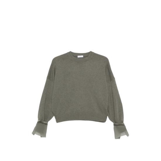 26FW 브루넬로 쿠치넬리 스웨터 M12747000 C9986 GREY