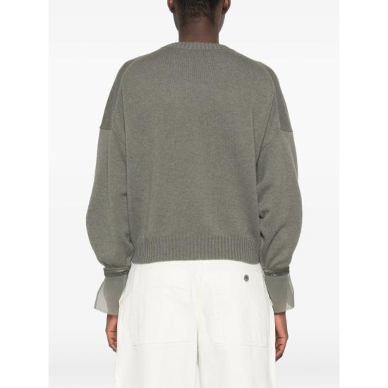 26FW 브루넬로 쿠치넬리 스웨터 M12747000 C9986 GREY - BRUNELLO CUCINELLI