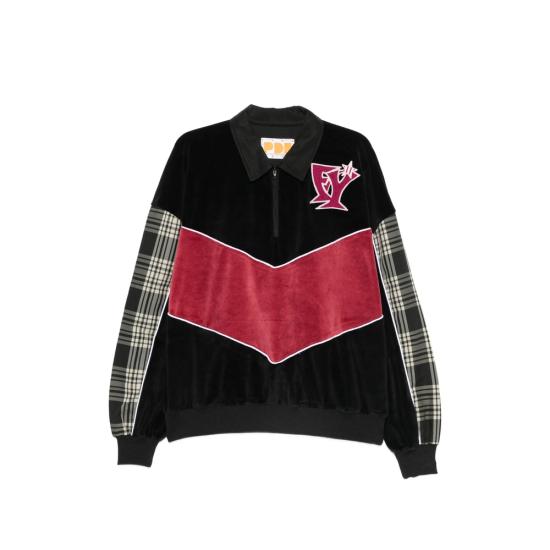 26FW 피디에프 폴로 티셔츠 DFM54049 TJ117 BLACK BLACK RED