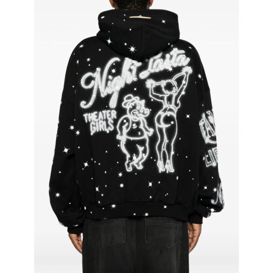 26FW 피디에프 니트웨어 DFM55043 TJ113 GR03B BLACK WHITE - PDF