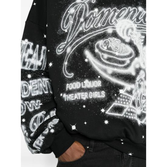 26FW 피디에프 니트웨어 DFM55043 TJ113 GR03B BLACK WHITE - PDF