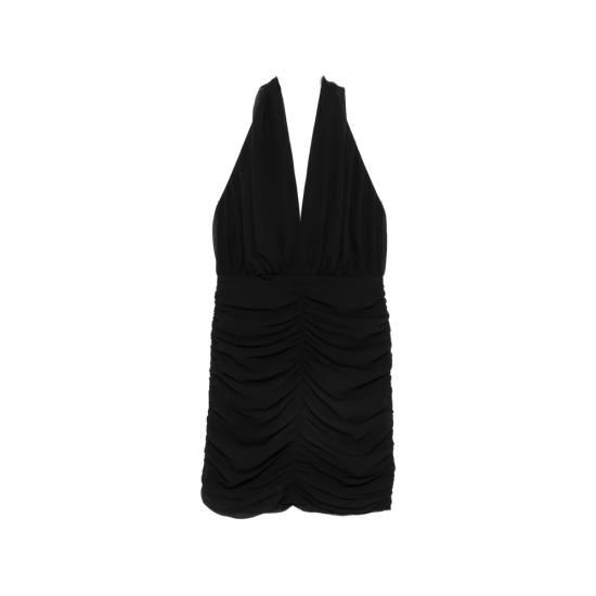 26FW 로테이트 숏 원피스 116594100 RUCHED 100 BLACK