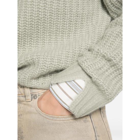 26FW 얼루드 스웨터 265 77091 0030 GREEN - ALLUDE