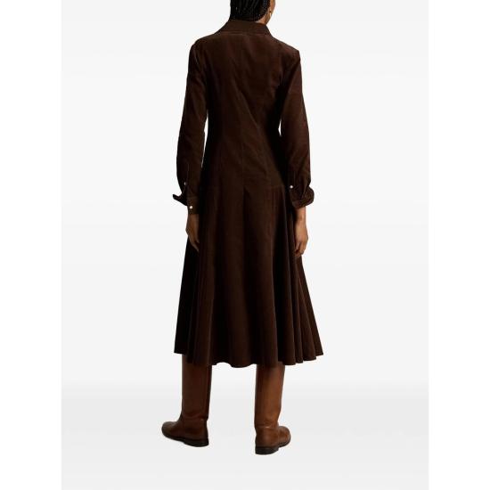 26FW 랄프 로렌 롱 원피스 211B17452005 DABRO BROWN - RALPH LAUREN
