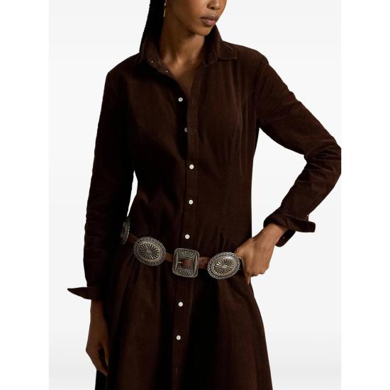 26FW 랄프 로렌 롱 원피스 211B17452005 DABRO BROWN - RALPH LAUREN