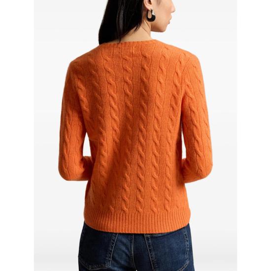 26FW 랄프 로렌 스웨터 211971865504 ORANG ORANGE - RALPH LAUREN