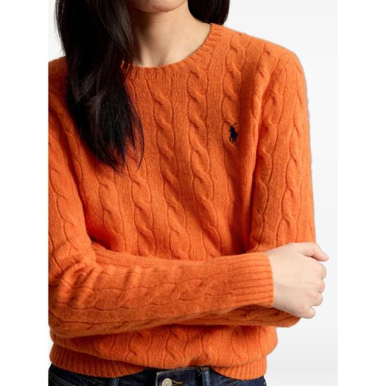 26FW 랄프 로렌 스웨터 211971865504 ORANG ORANGE - RALPH LAUREN