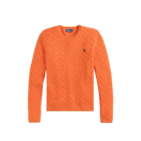 26FW 랄프 로렌 스웨터 211971865504 ORANG ORANGE
