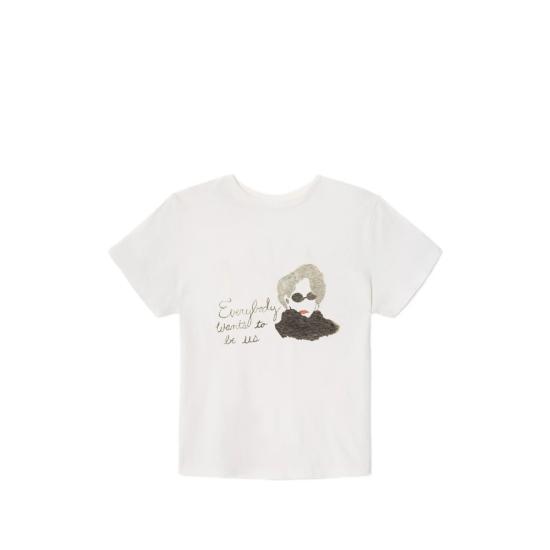 26FW 리던 탑 024 02WCGT424 VIWHI WHITE