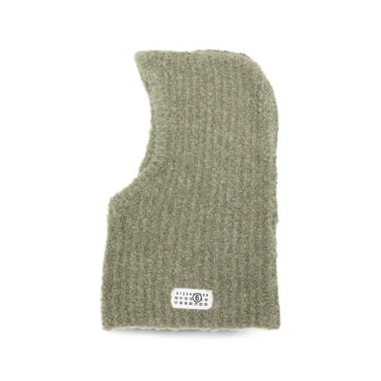 26FW MM6 메종마르지엘라 바라클라바 M13342 S62TB0010 701 GREEN
