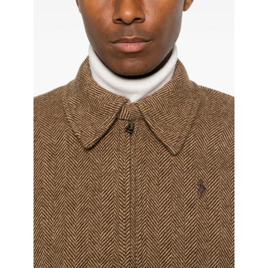 26FW 랄프 로렌 봄버 자켓 211B17301001 BROTA BROWN - RALPH LAUREN