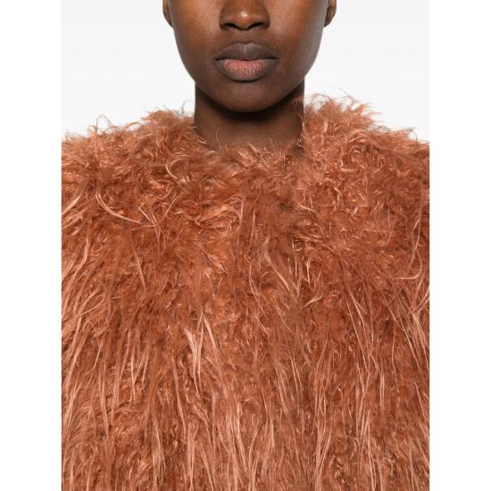 26FW 포르테포르테 무스탕 15000 THE BROWN ORANGE - FORTE FORTE