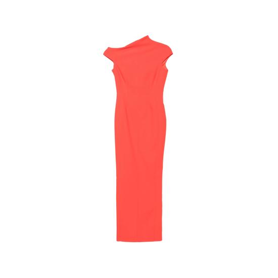 26FW 솔러스런던 롱 원피스 OS49022 SCARL ORANGE